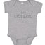 Redeemed Cross Jesus Christ Nails Inspirational/Christian Baby Creeper Boys Girls Infant Graphic Bodysuit