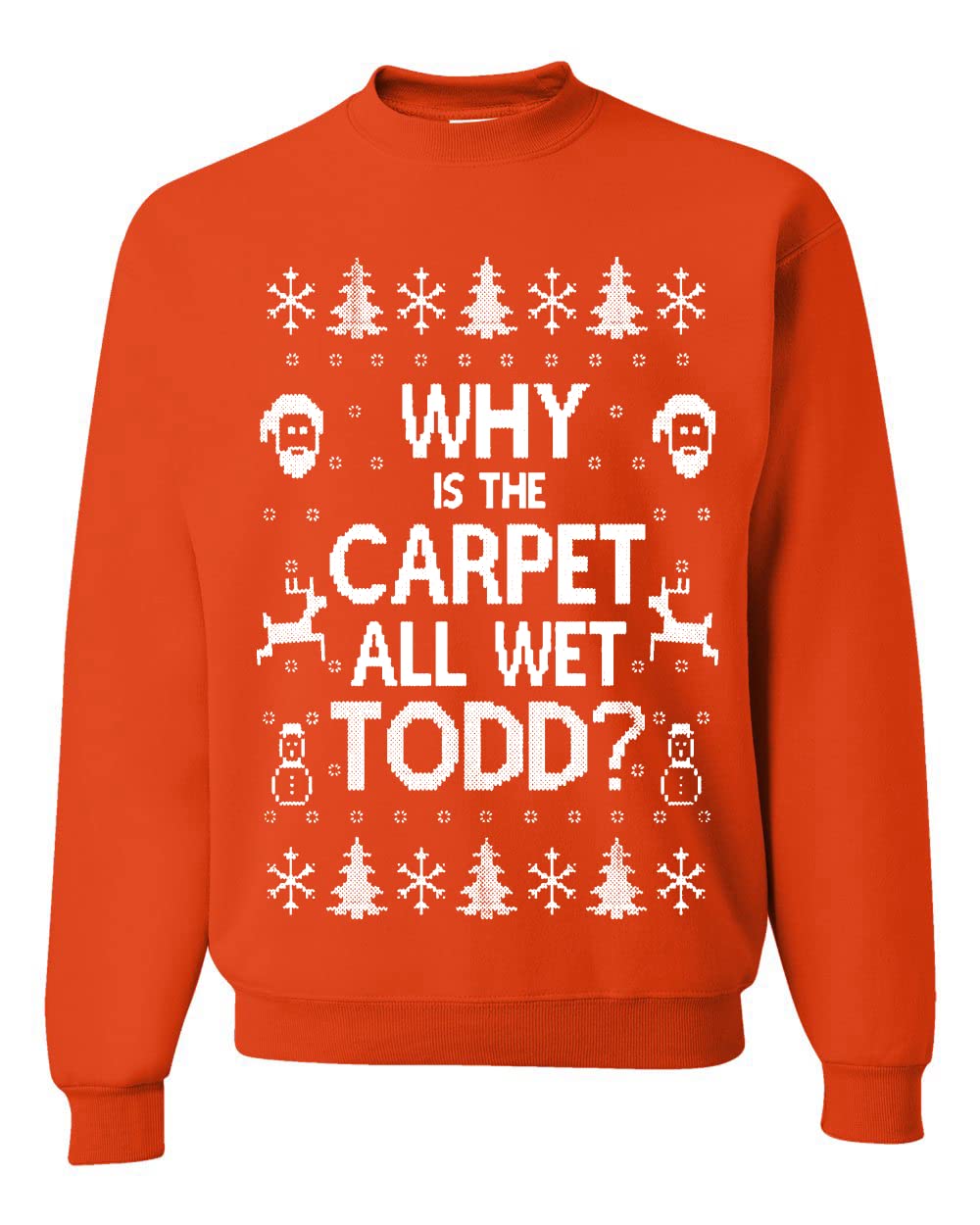 I Don't Know Margo Ugly Christmas Sweater Unisex Crewneck Sweatshirt