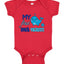 My First Beach Vacation Funny Cute Whale Humor Baby Creeper Boys Girls Infant Bodysuit