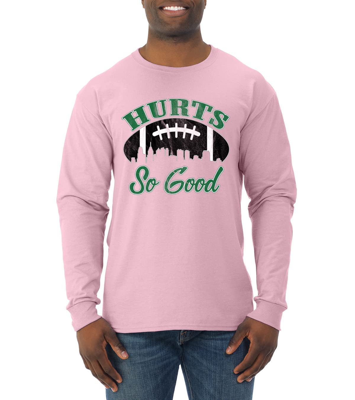 Phil Fan Fantasy Football Sports Mens Long Sleeve Shirt
