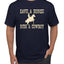 Save A Horse Ride A Cowboy Pop Culture Men's Graphic T-Shirt