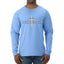 Redeemed Cross Jesus Christ Nails Inspirational/Christian Faith Mens Long Sleeve Shirt
