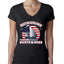 Funny Island Pop Culture Womens Junior Fit V-Neck Tee