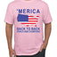 Back to Back World War Champs Pro USA American Pride Men's T-Shirt