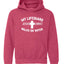 My Lifeguard Walks on Water Jesus Christ Bible Inspirational/Christian Youth Hooded Graphic Sweatshirt