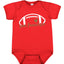 Football Fan Baby Bodysuit for Boys & Girls, Cute Infant Outfit, Newborn Gift