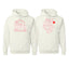 One Lucky Fisherman Best Catch of His Life Cute Couple Shirts His and Hers Matching Couples Hoodie Sweater Set
