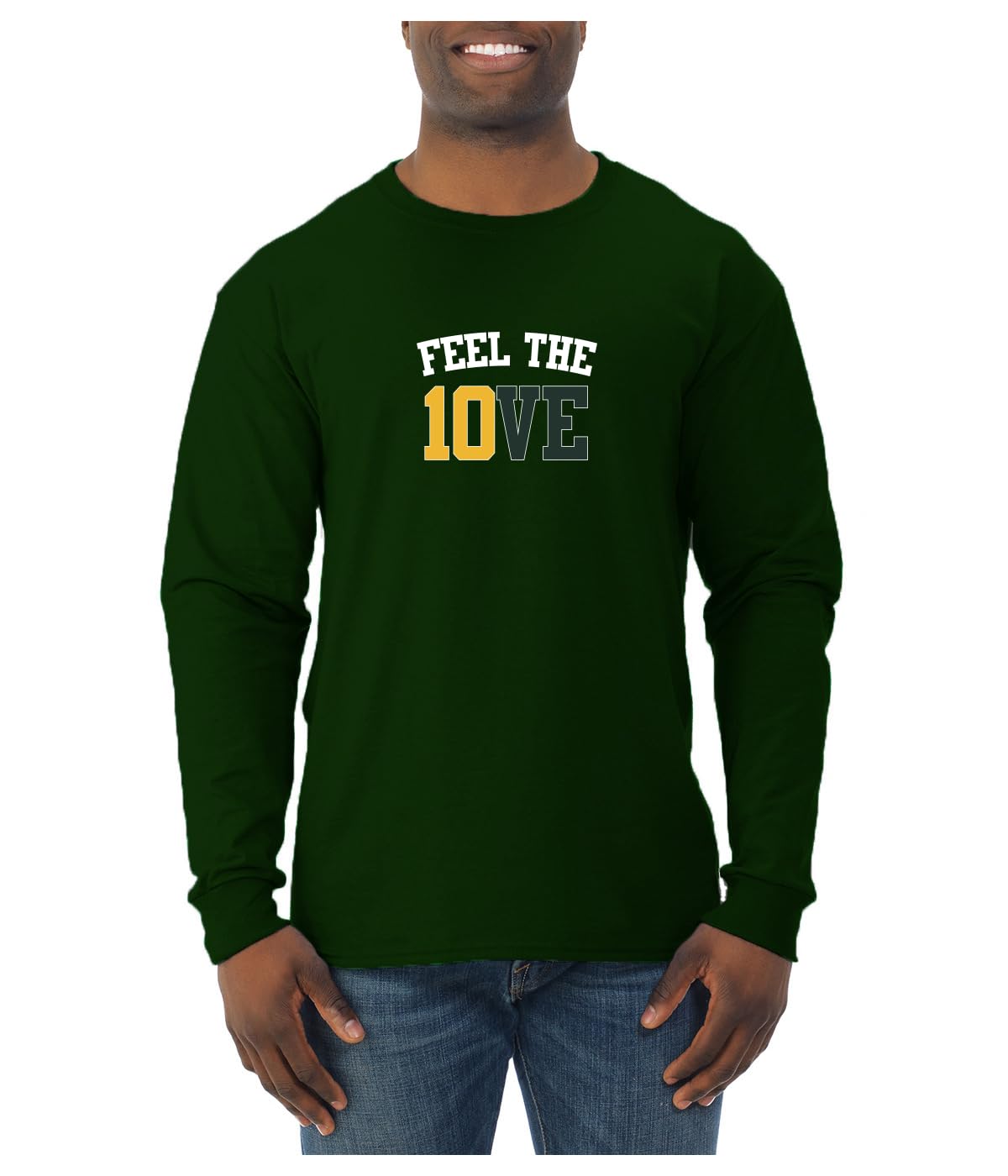 Green Bay Fan | GB Fantasy Football Sports Mens Long Sleeve Shirt