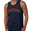 Chicago Fan | CHI Hometown City Fantasy Football Sports Mens Tank Top