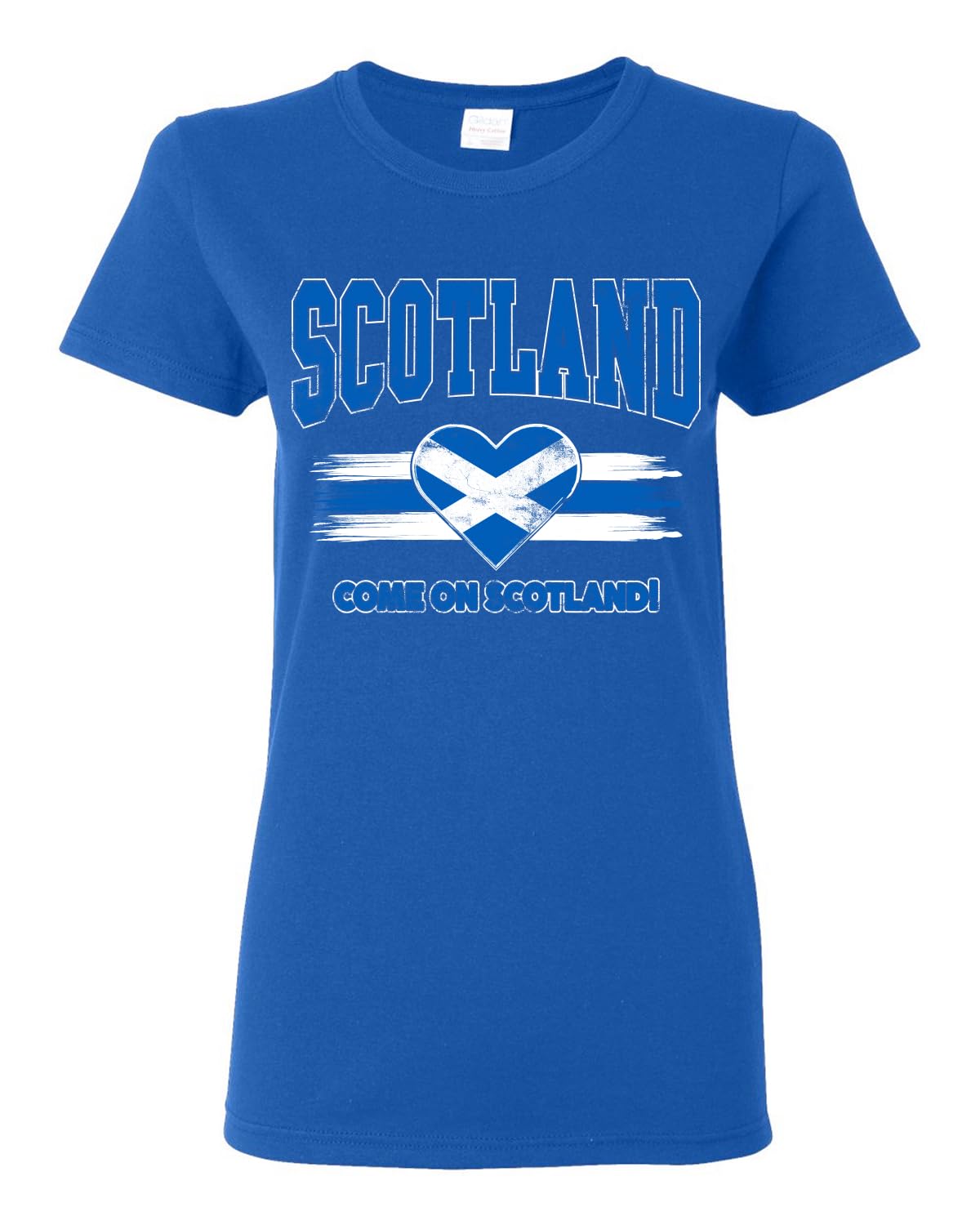 Flag Heart Soccer Fan | Women's Novelty Shirt | Game Day Gift for Her T-Shirt