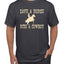 Save A Horse Ride A Cowboy Pop Culture Men's Graphic T-Shirt