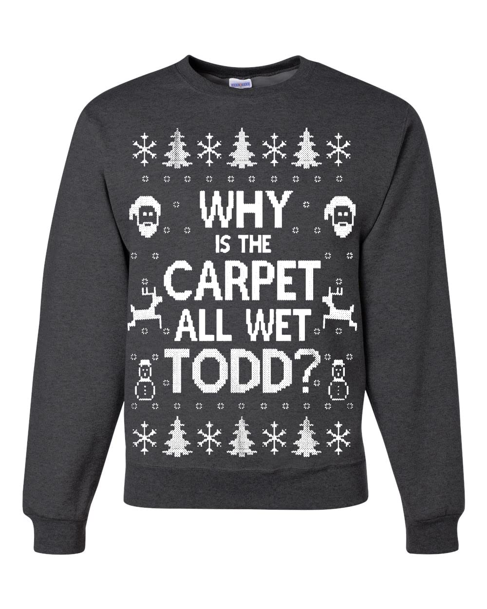 I Don't Know Margo Ugly Christmas Sweater Unisex Crewneck Sweatshirt
