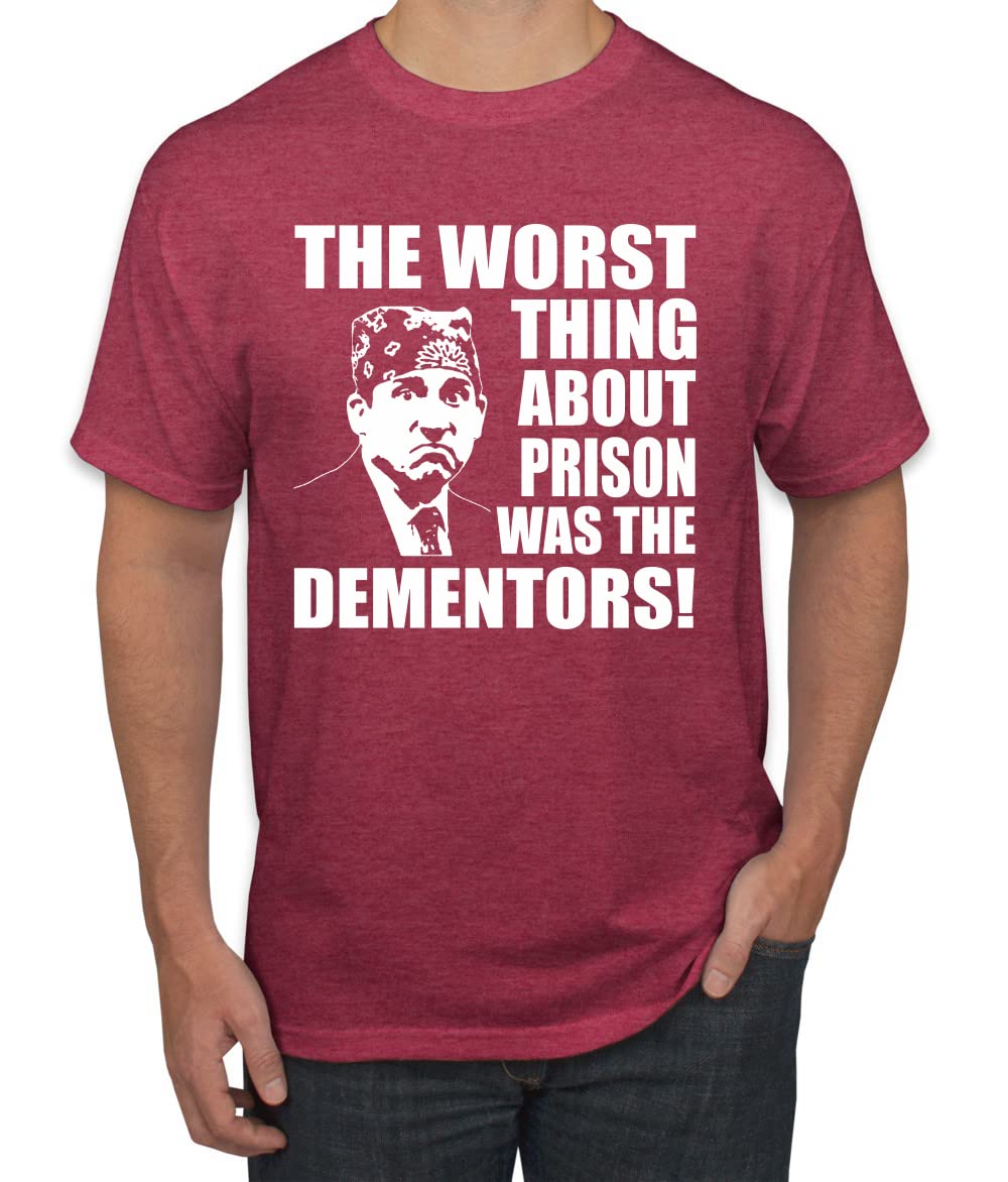 Prison Mike Dementors Quote Office Men's T-Shirt