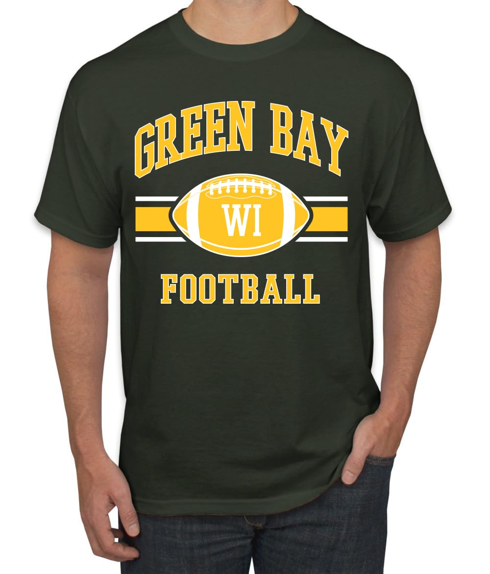 Green Bay Fan | GB Fantasy Football Sports Men's T-Shirt