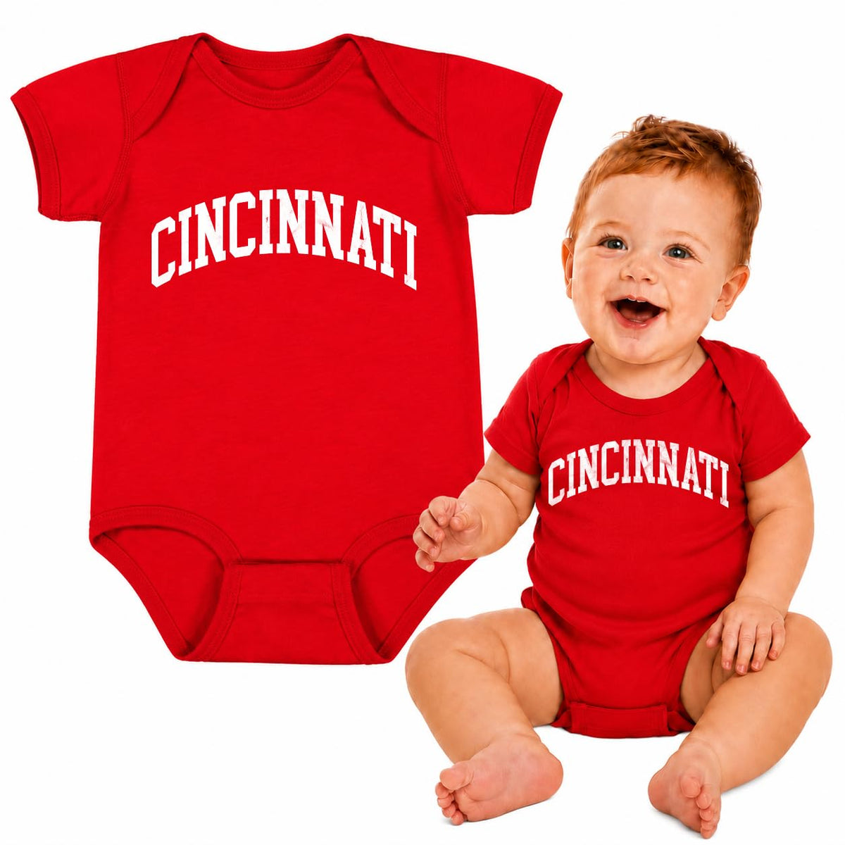 Baseball Football City Baby Creeper Boys Girls Infant Newborn Bodysuit