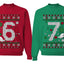 6 7 Meme Funny Matching Couple Sweatshirt Unisex Ugly Christmas Sweater