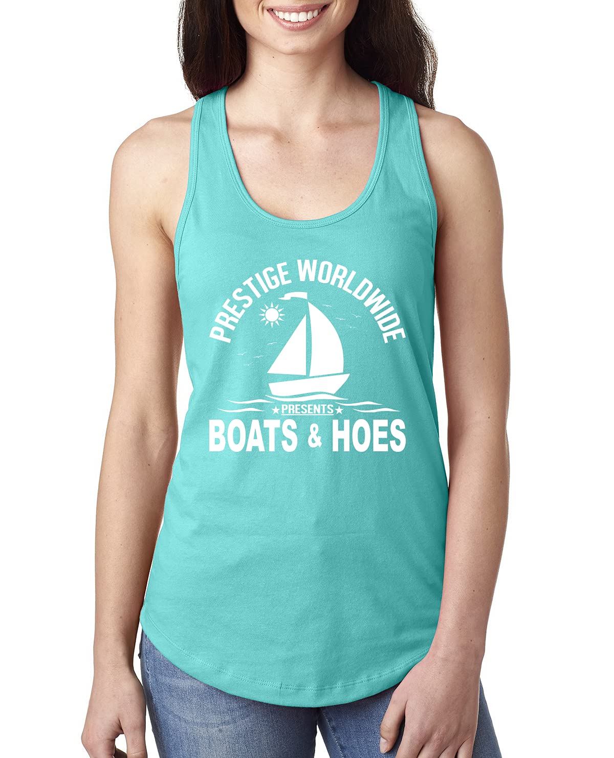 Funny Catalina Wine Mixer Island Pop Culture Ladies Racerback Tank Top