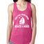 Funny Catalina Wine Mixer Island Pop Culture Ladies Racerback Tank Top