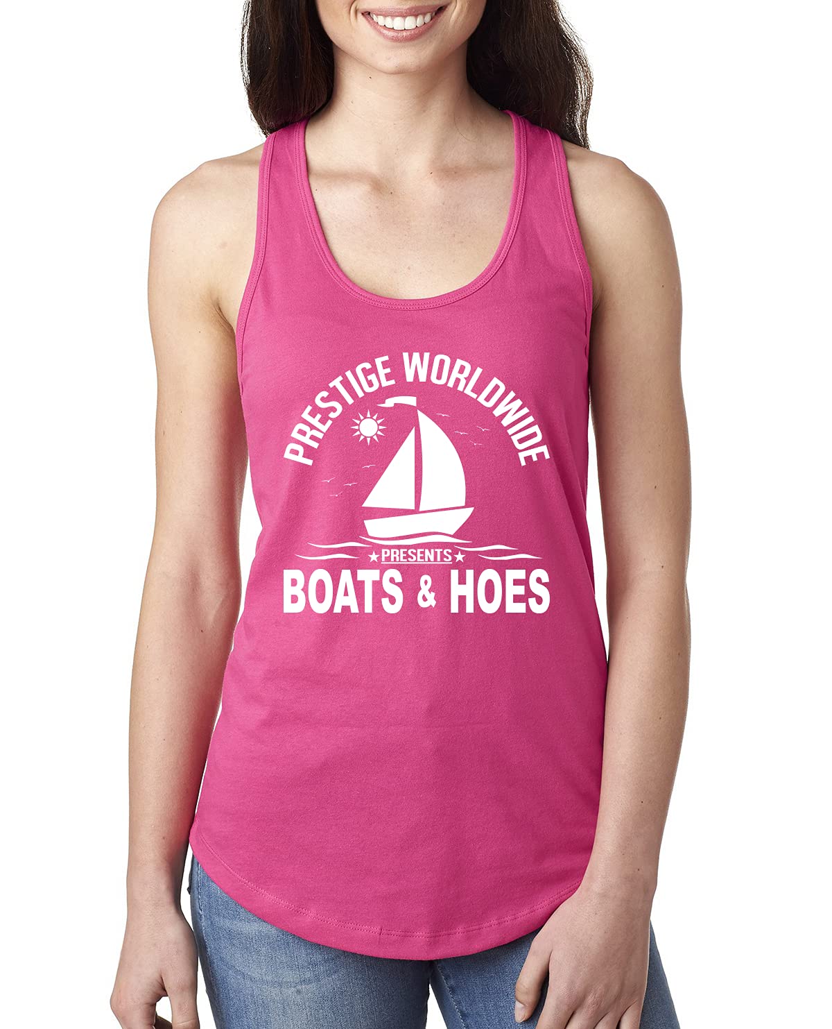 Funny Catalina Wine Mixer Island Pop Culture Ladies Racerback Tank Top