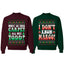 Todd Margo Sweatshirt Ugly Christmas Matching Couples Unisex Crewneck Sweatshirt