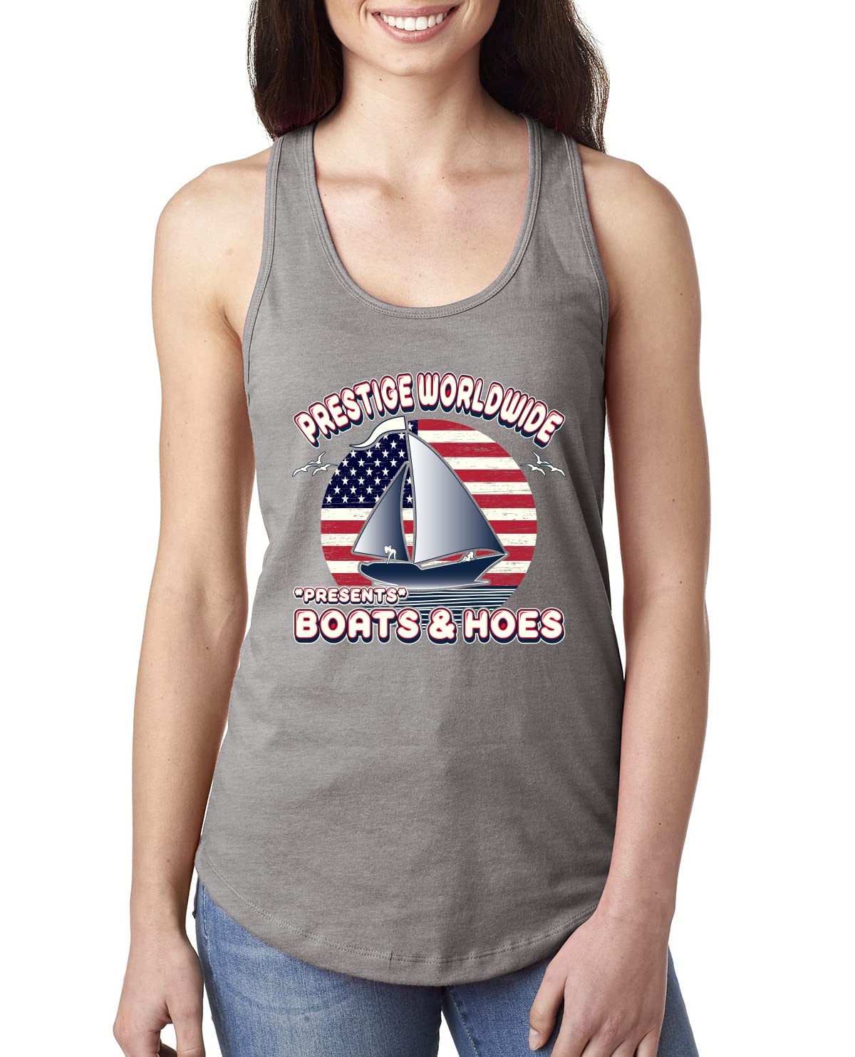 Funny Catalina Wine Mixer Island Pop Culture Ladies Racerback Tank Top