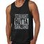 Straight Outta State Fan Fantasy Sports Mens Graphic Tank Top