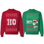 Where My Ho's At? Ugly Christmas Couples Sweaters Adult Him Hers Matching Unisex Holiday Sweatshirts