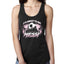 Its About To Get Miami Style Soccer Fan GOAT Sports Ladies Racerback Tank Top