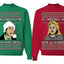 It's Christmas and We're All In Misery Couples Sweatshirt Ugly Christmas Matching