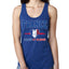 Flag Heart Soccer Fan, Women's Novelty Shirt, Game Day Gift for Her Racerback Tank Top