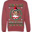 Snitches Get Stitches Ugly Christmas Sweater Unisex Crewneck Sweatshirt