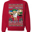 Merry Christmas Shitter's Full Ugly Christmas Sweater Unisex Crewneck Sweatshirt