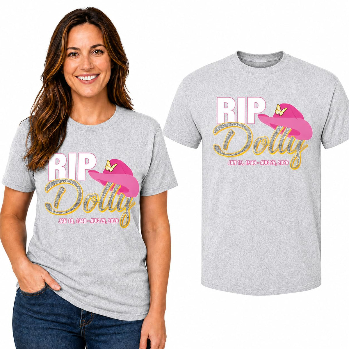 Country Music Legend RIP Pop Culture Mens & Womens Unisex Tshirt