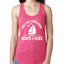 Funny Catalina Wine Mixer Island Pop Culture Ladies Racerback Tank Top