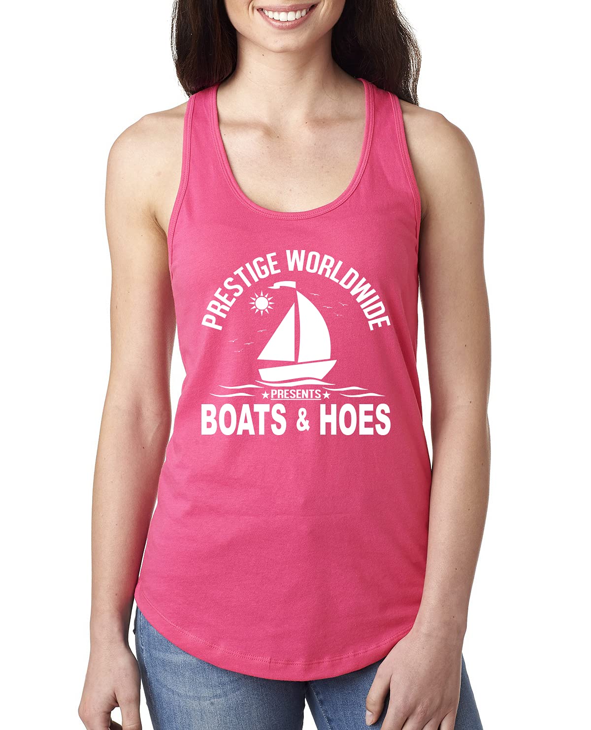 Funny Catalina Wine Mixer Island Pop Culture Ladies Racerback Tank Top