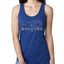 Vintage Ford Mustang Silver Honeycomb Grill Distressed Cars and Trucks Ladies Racerback Tank Top