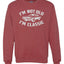 I'm Not Old I'm Classic Vintage Car Funny Gift for Dad Papa Humor Unisex Crewneck Sweatshirt