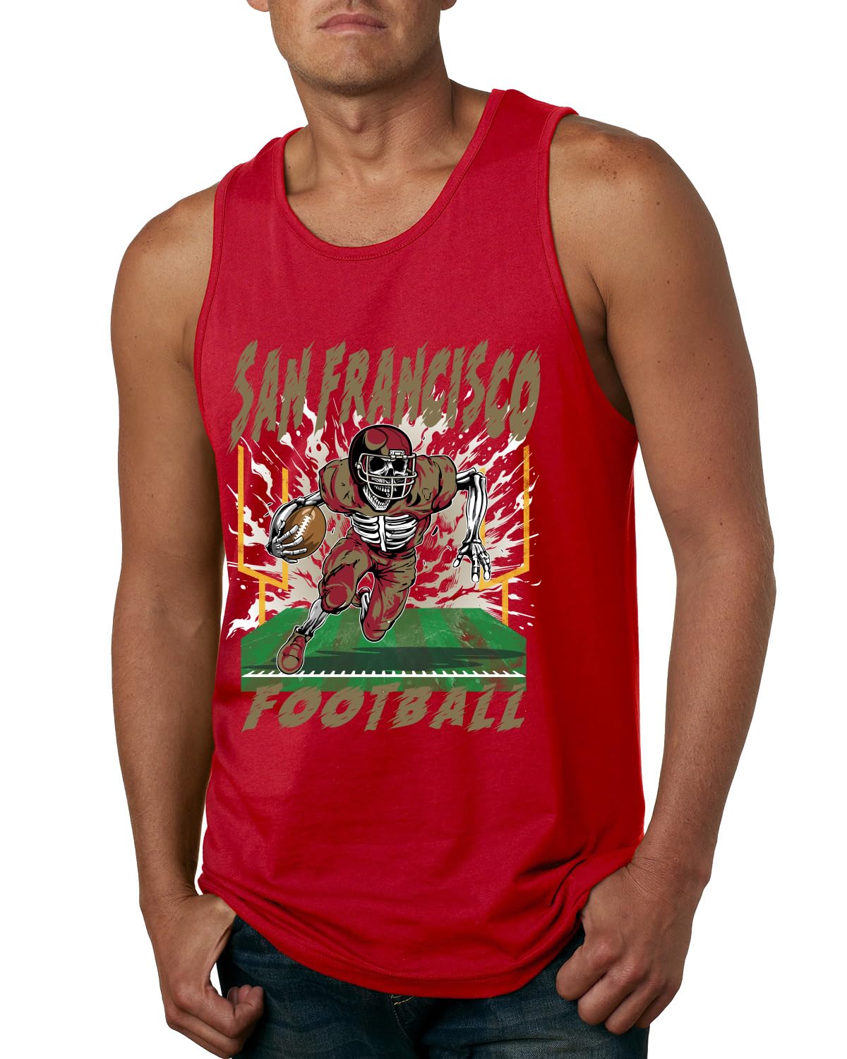 San Francisco Fan | SF Fantasy Football Sports Mens Tank Top