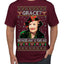 Funny Aunt Bethany Classic Holiday 80s Xmas Movies Ugly Christmas  Men's T-Shirt