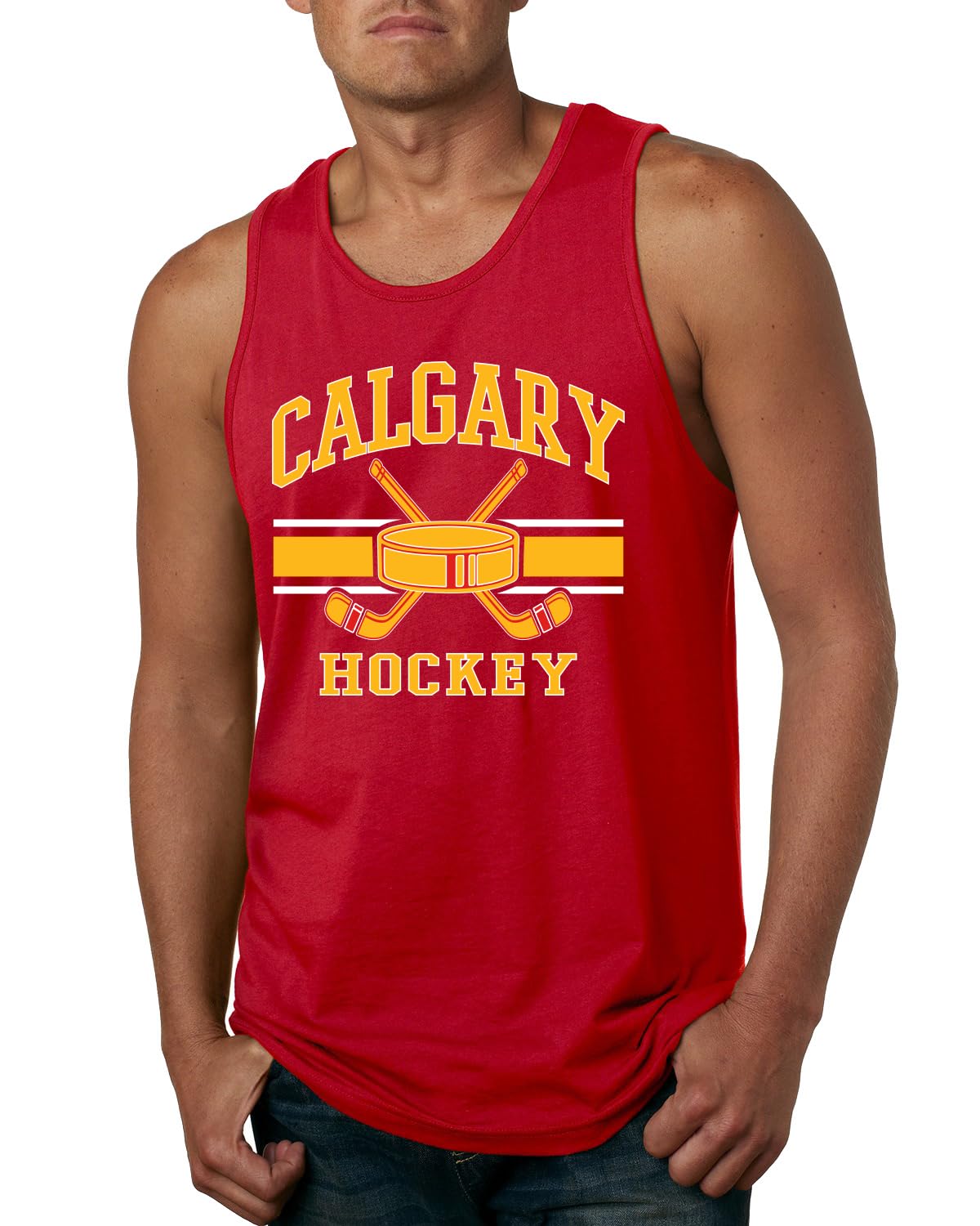 Hometown Fan Team Pride | Fantasy Hockey Fans Sports Mens Tank Top