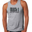 Mach 1 Ford Mustang Classic Racing Stripe Logo | Novelty Merch Racing Merchandise Cars and Trucks Mens Tank Top