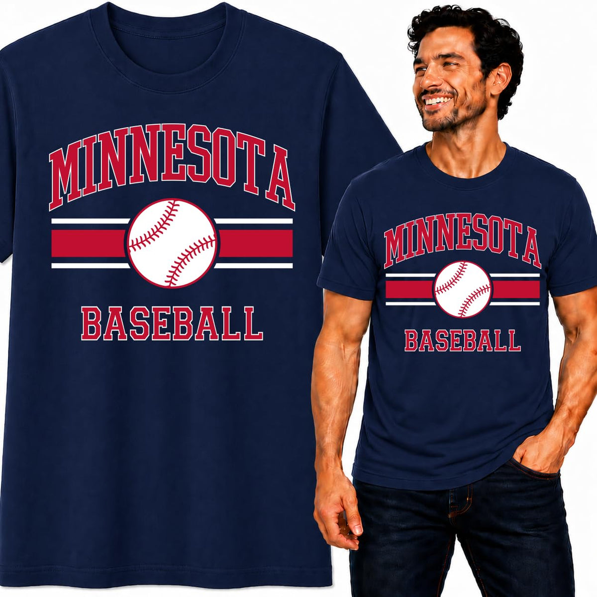 Hometown Fan Team Pride Baseball Shirt Unisex Sports Fan Baseball T-Shirt Game Day Apparel Gift