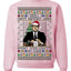 Well Happy Birthday Jesus Ugly Christmas Sweater Mens Womens Sweatshirt