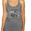 Classic Vintage Ford Bronco Enjoy The Ride Cars and Trucks Tri-Blend Racerback Tank Top