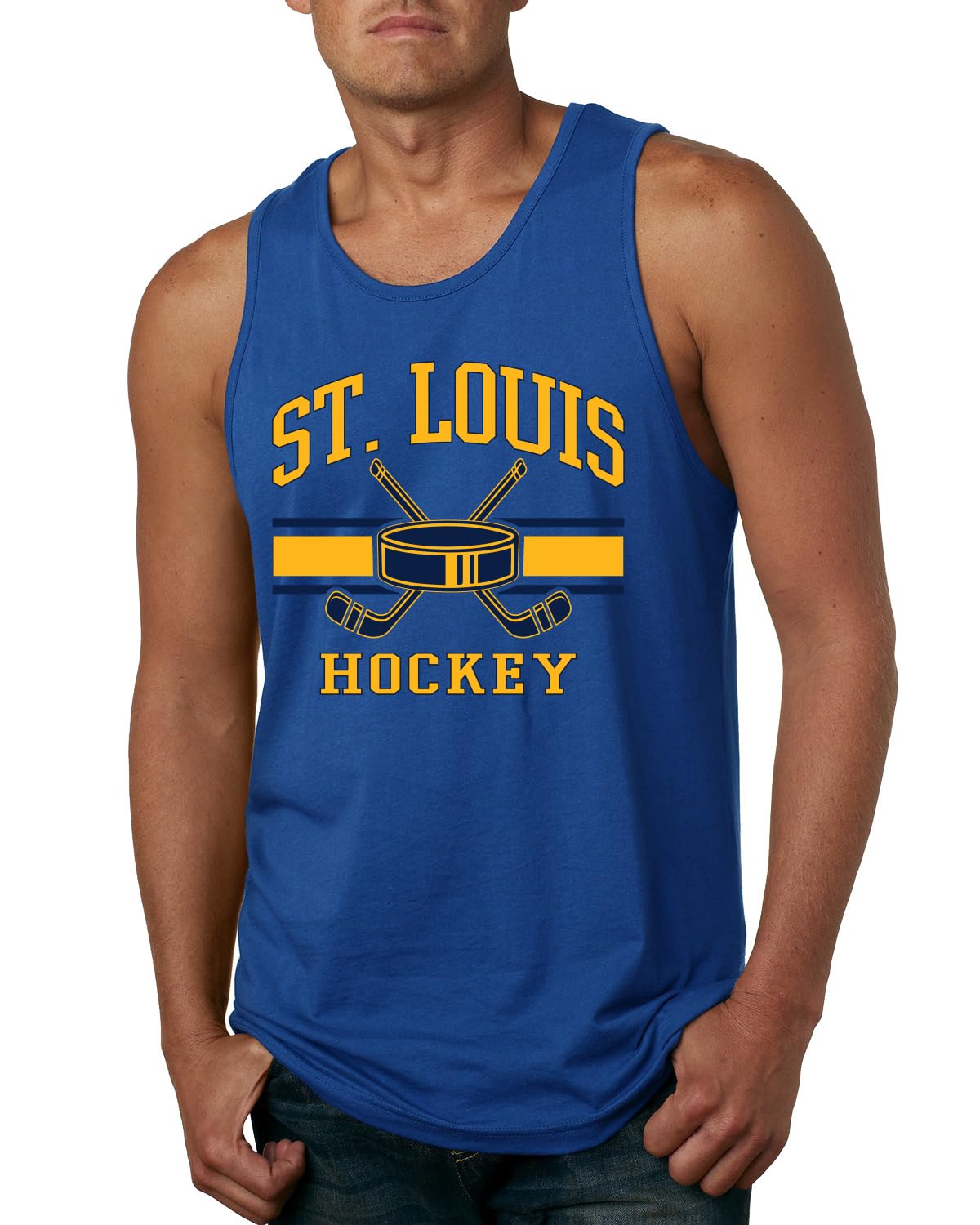 Hometown Fan Team Pride | Fantasy Hockey Fans Sports Mens Tank Top