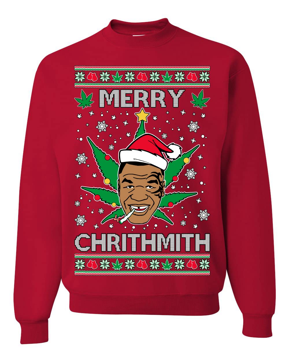 Merry Chrithmith Ugly Christmas Sweater Unisex Crewneck Graphic Sweatshirt