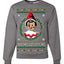 Snitches Get Stitches Ugly Christmas Sweater Unisex Crewneck Sweatshirt