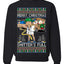 Merry Christmas Shitter's Full Ugly Christmas Sweater Unisex Crewneck Sweatshirt