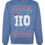 Where my Hos At Santa Ugly Christmas Sweater Unisex Crewneck Sweatshirt