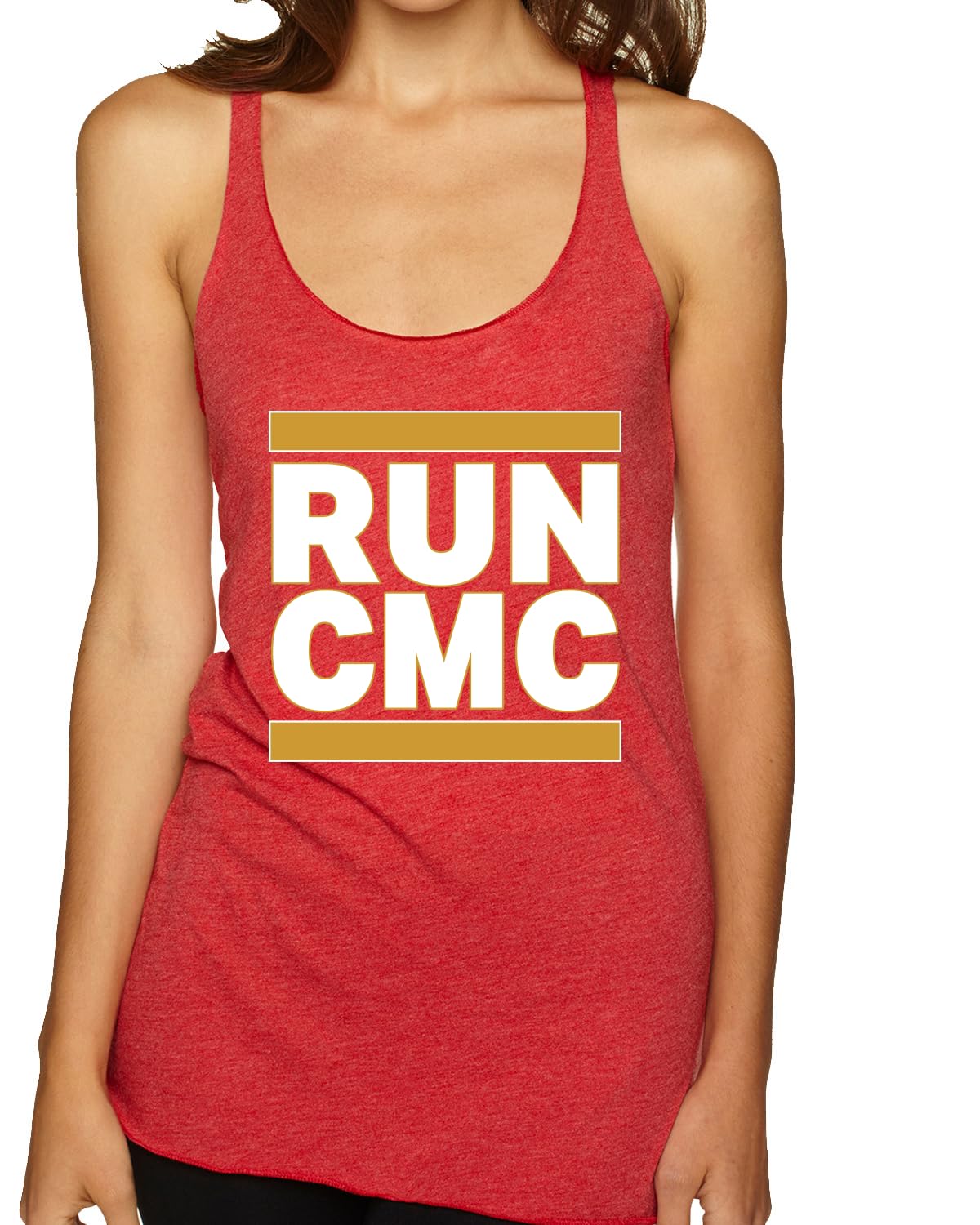 San Francisco Fan | SF Fantasy Football Sports Women's Triblend Racerback Tank